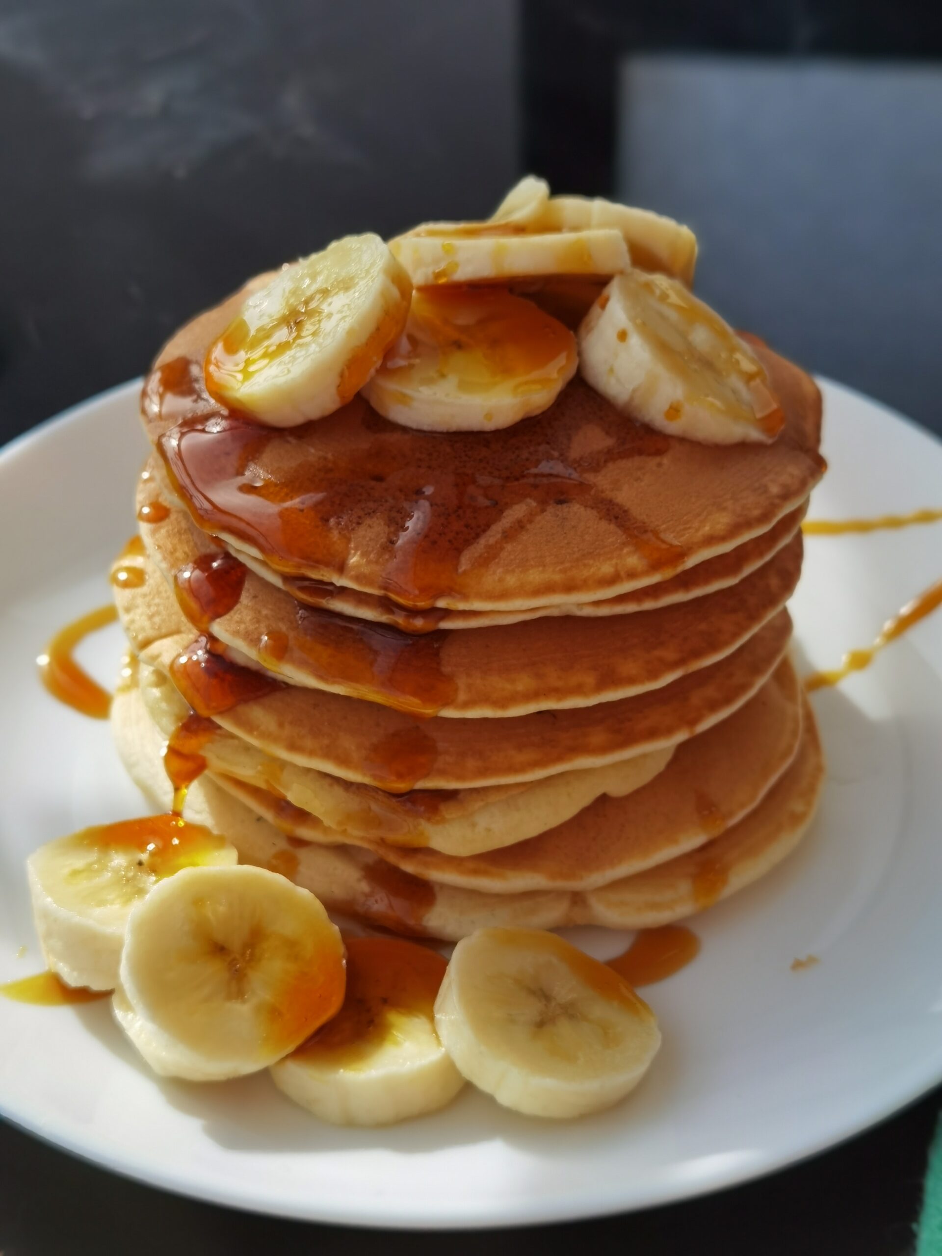 Healthy Protein Banana Pancakes